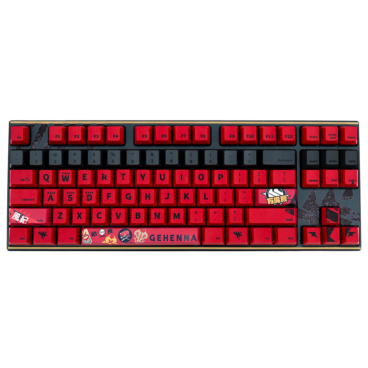 ふもコレ×ブルーアーカイブ キーボード豪華セット ゲヘナ学園 英語配列