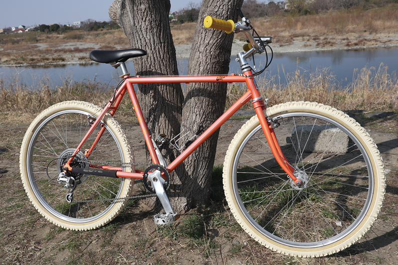 復刻スタイルの26インチMTB｜【西山自転車商会EX】FUJI・MTFを魔改造