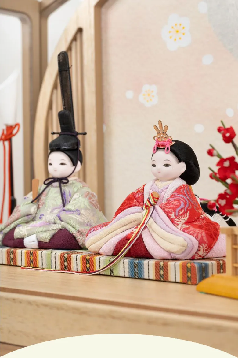 雛人形 コンパクトでかわいい赤ちゃん顔 | 全20種類のお顔の中から