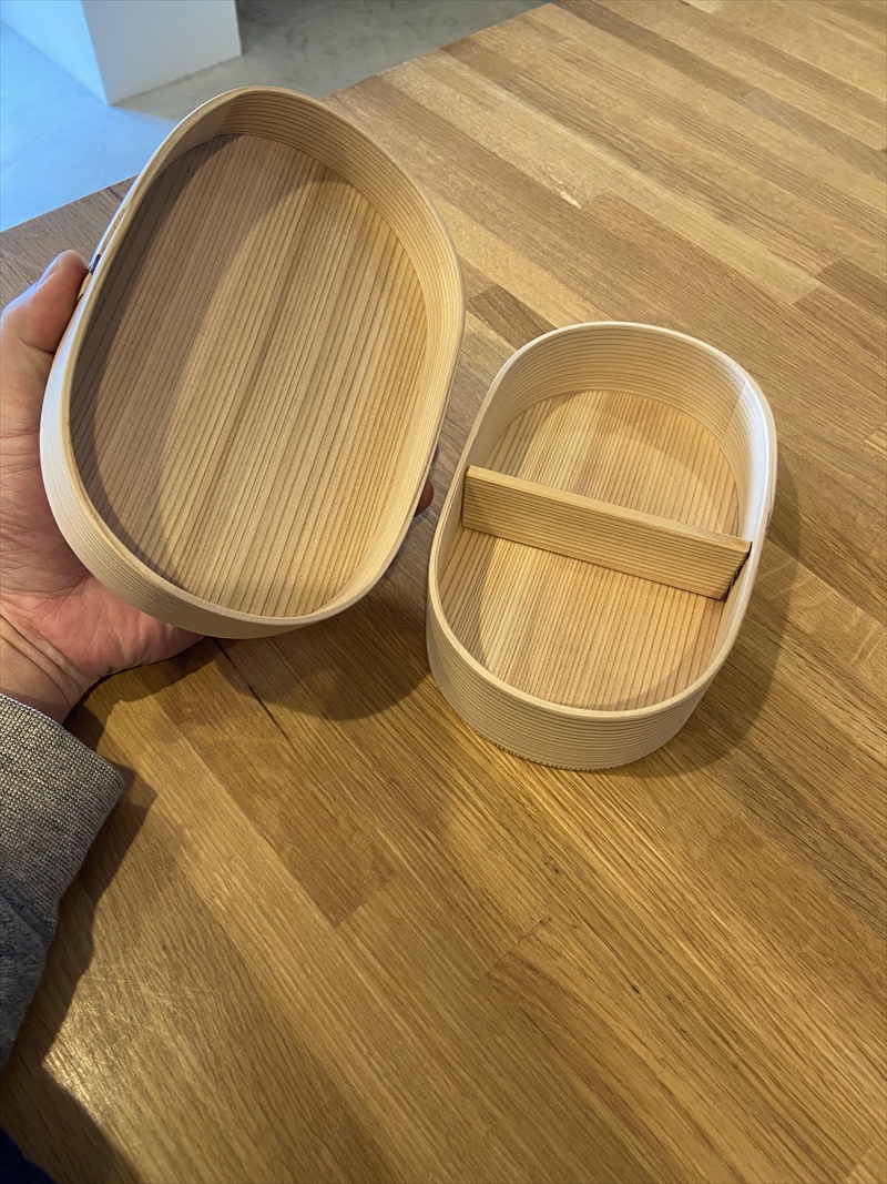 柴田慶信商店さんの曲げわっぱが入荷しました！ 柴田慶信商店さんの