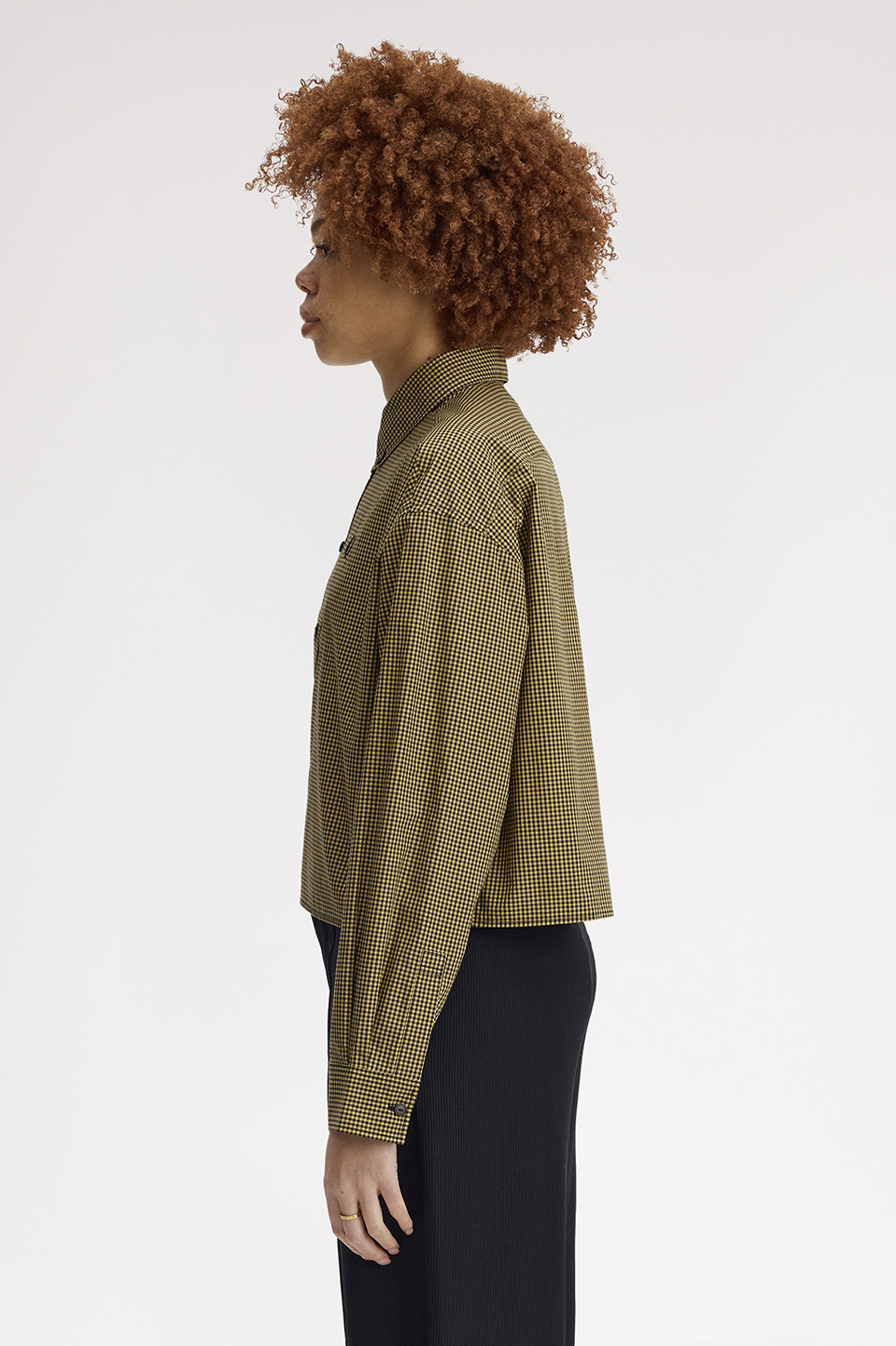 Chequerboard Shirt(10 102：BLACK): | FRED PERRY JAPAN | フレッド