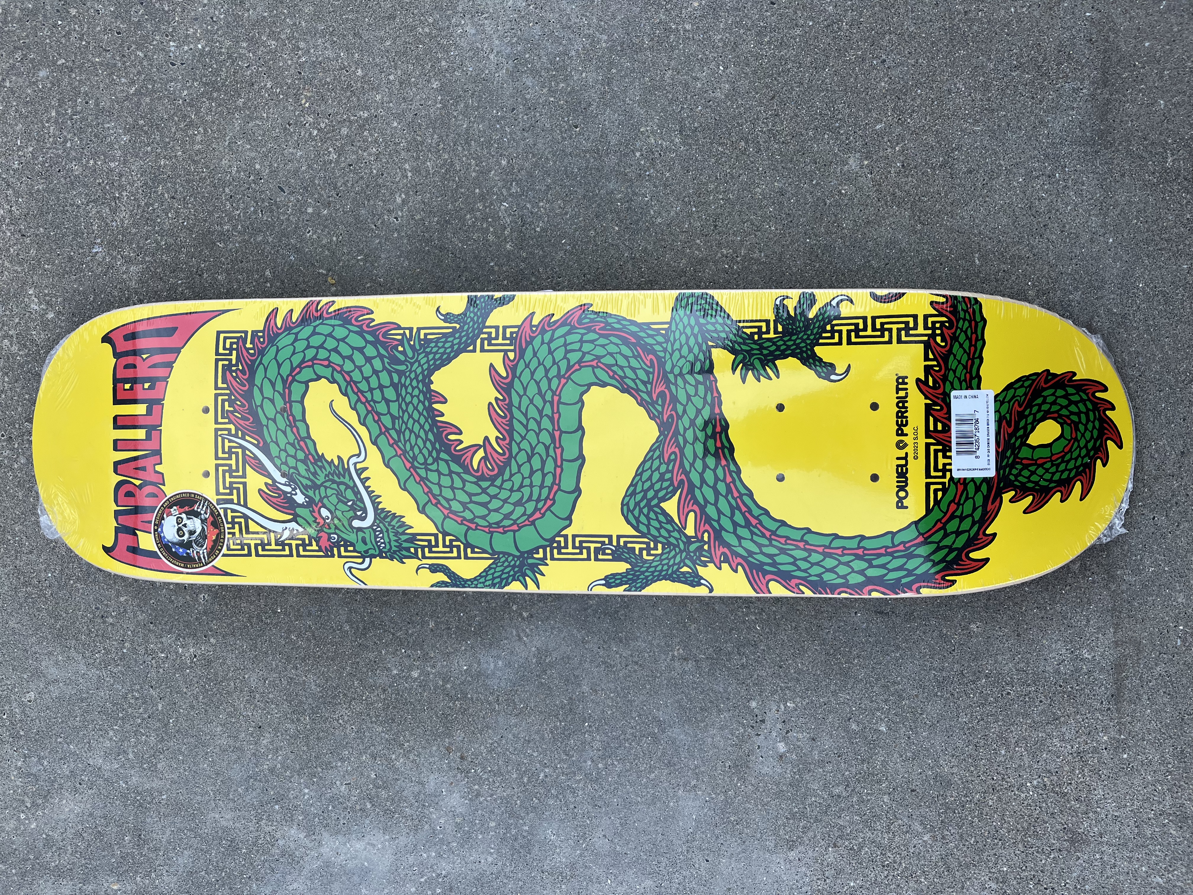 POWELLSKATEBOARD DECK CHINESE DRAGON BIRCH 7.5インチ パウエル