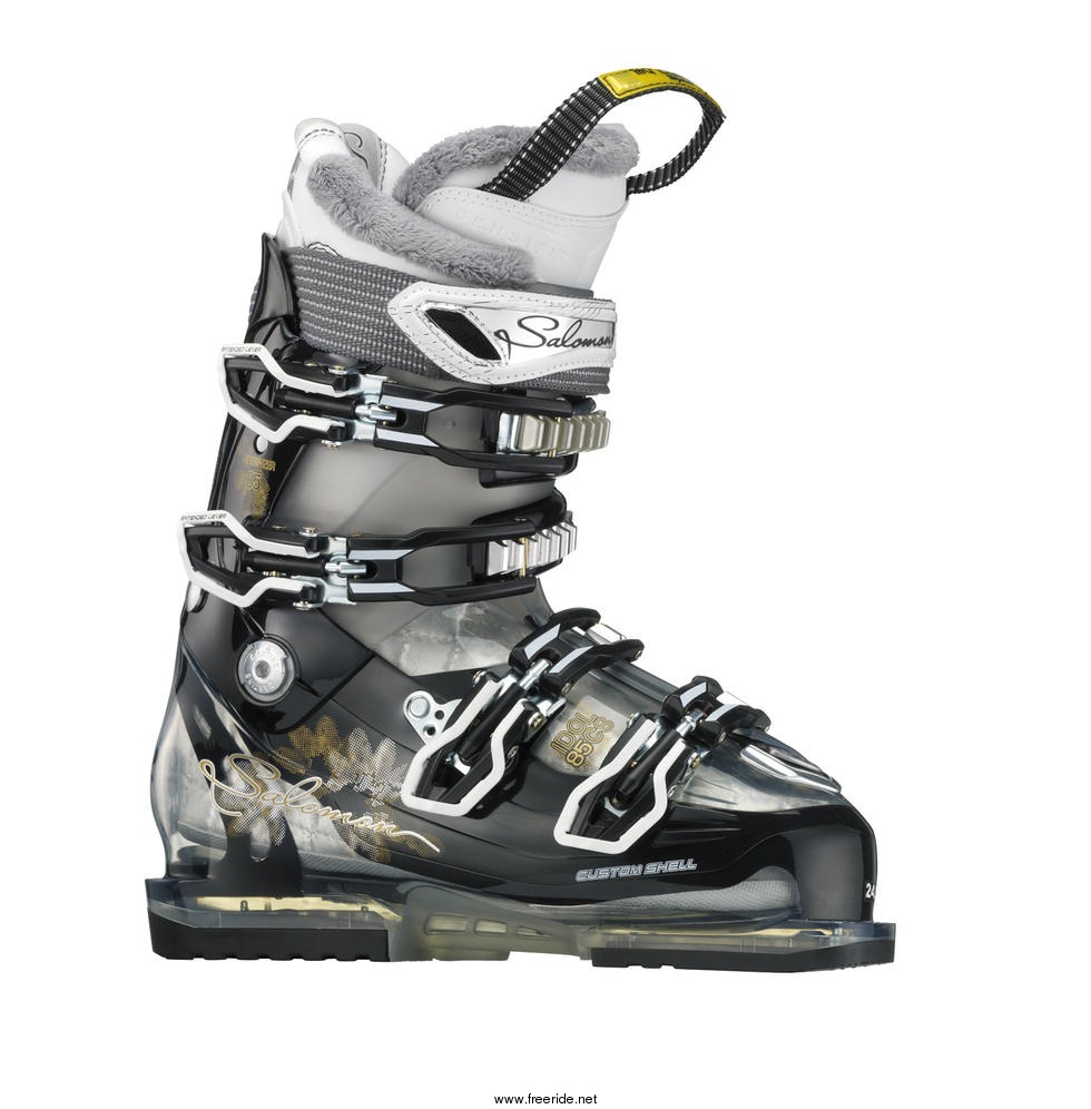 Salomon IDOL 85 CS Crystal/Svart review - Freeride