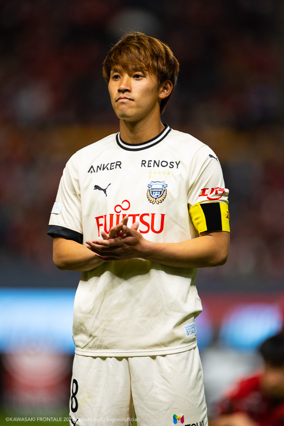 MF8/橘田 健人選手 | 選手・スタッフプロフィール2023 : KAWASAKI FRONTALE