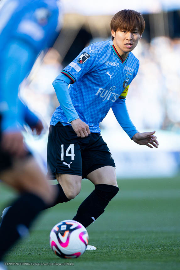 MF14/脇坂 泰斗選手 | 選手・スタッフプロフィール2024 : KAWASAKI