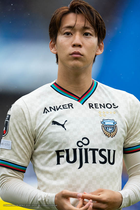 DF13/三浦 颯太選手 | 選手・スタッフプロフィール2024 : KAWASAKI