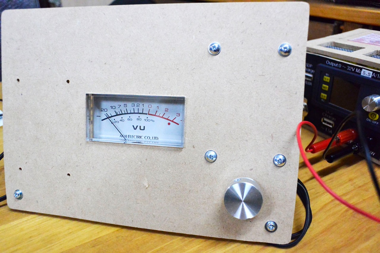 深淵オーディオ】アンプ自作 パッシブVU対数メーターを作る | 復元