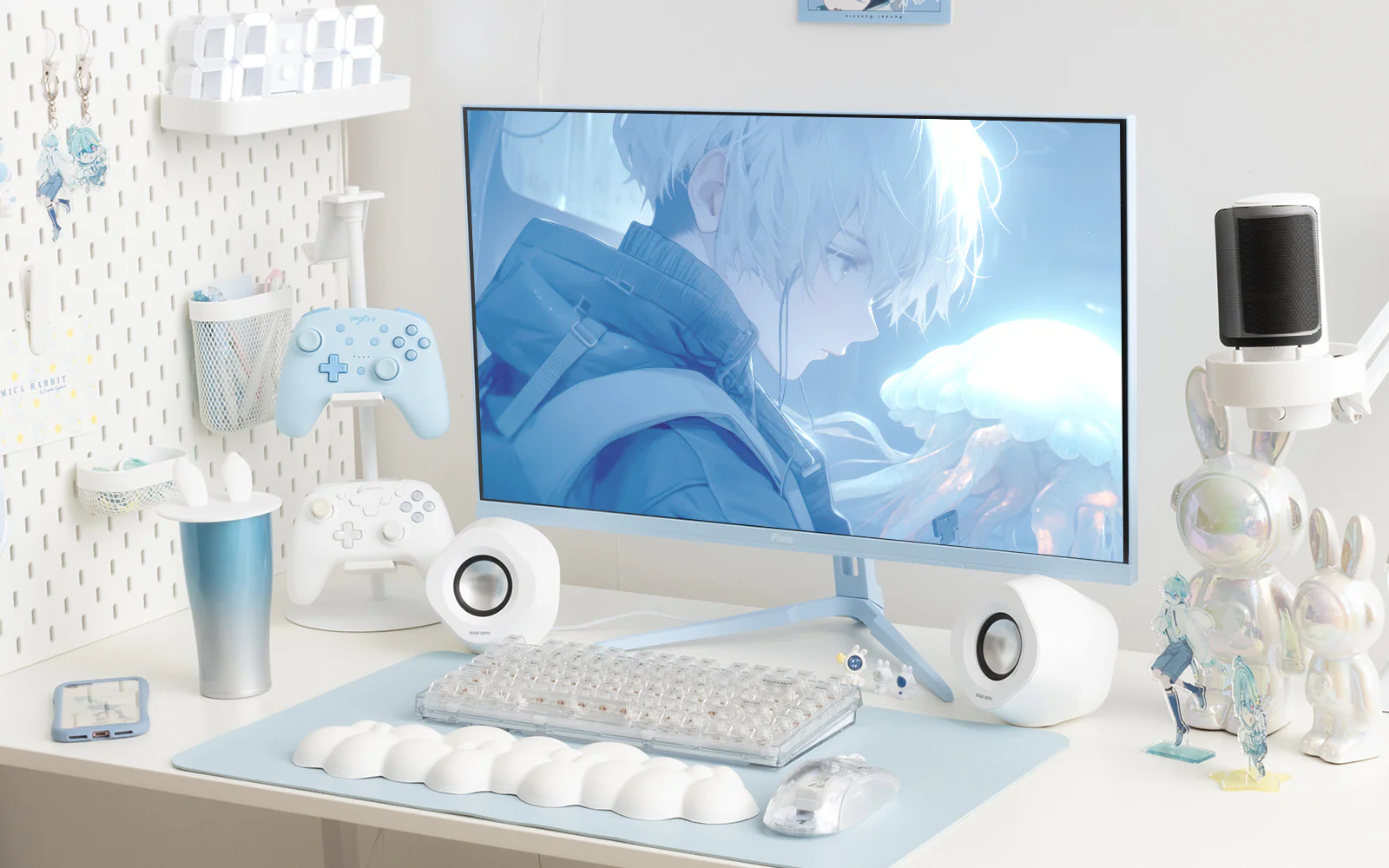 BTOパソコン通販のFRONTIERPixio PX278 Wave Pastel Blue: 直販