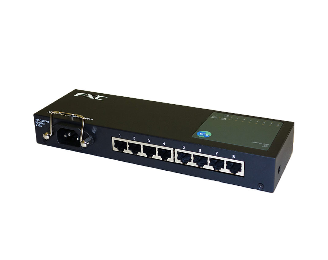 ギガビットタップ型スイッチ ES1008TP