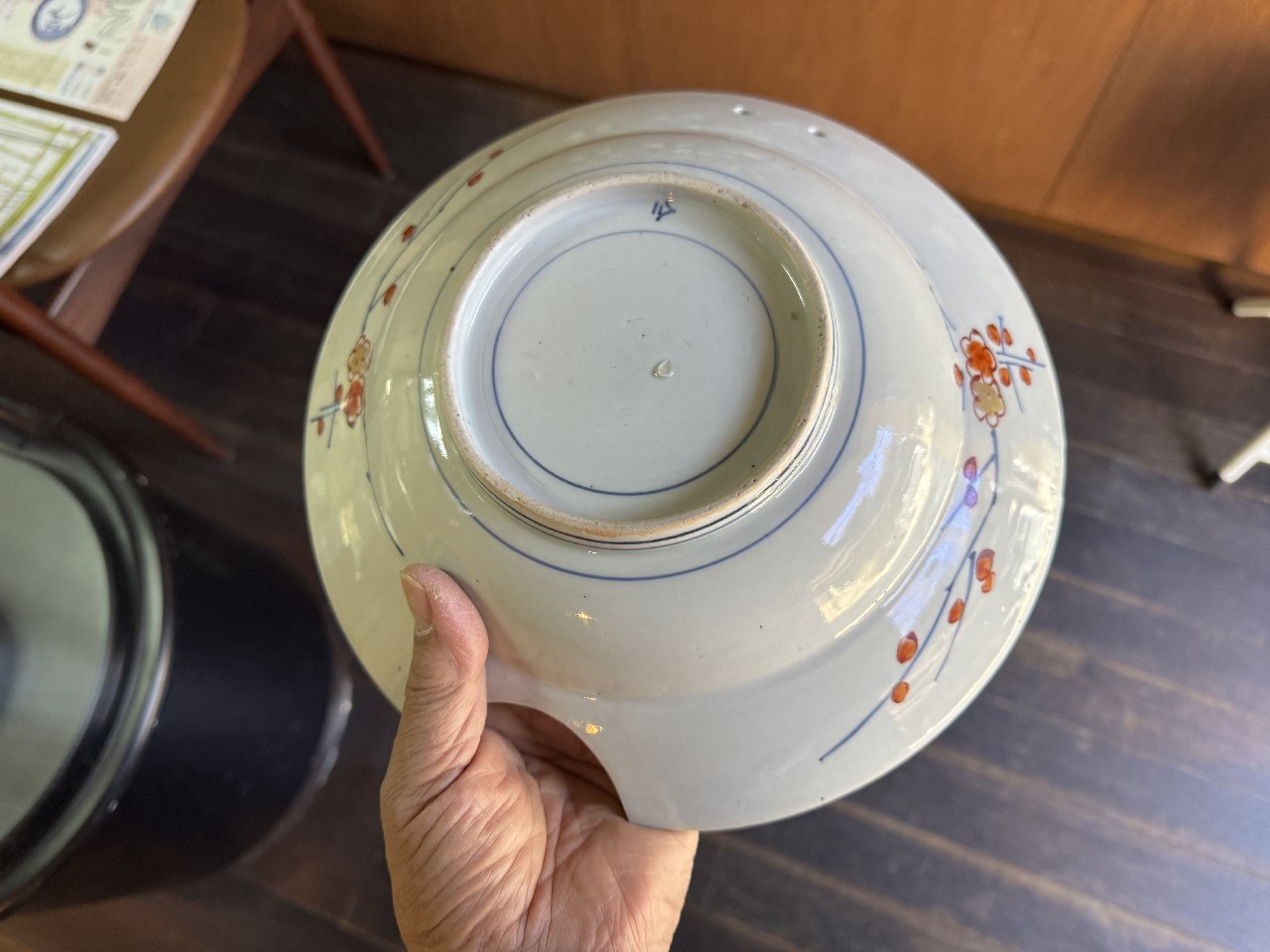 ギャラリー安原 / 「M夫妻のコレクション」 古伊万里色絵 花束文髭皿