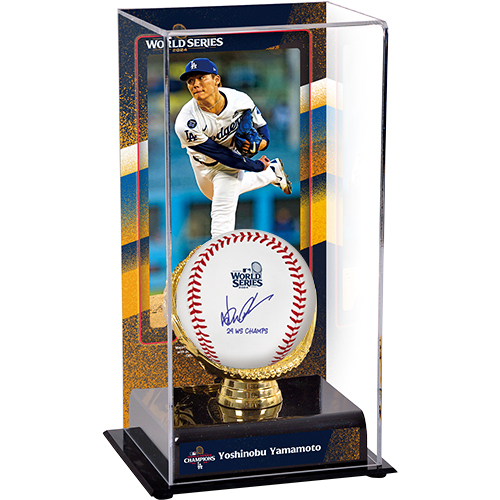 ロサンゼルス・ドジャース山本由伸ワールドシリーズ優勝記念直筆サイン