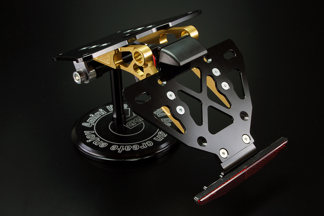 前期型GROM用フェンダーレスキット ブラック | Gクラフトオンライン Gcraft