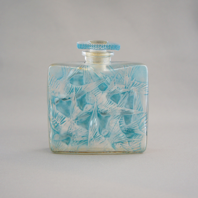 ツバメ」ルネ・ラリックの香水瓶《ギャルリーオルフェ》