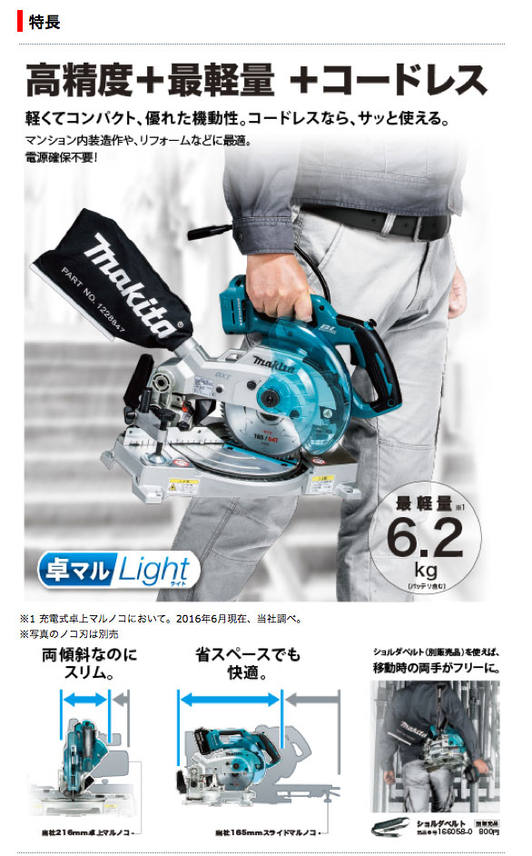 マキタ 充電式卓上丸ノコ LS600DZ 18V対応（本体のみ：バッテリ・充電