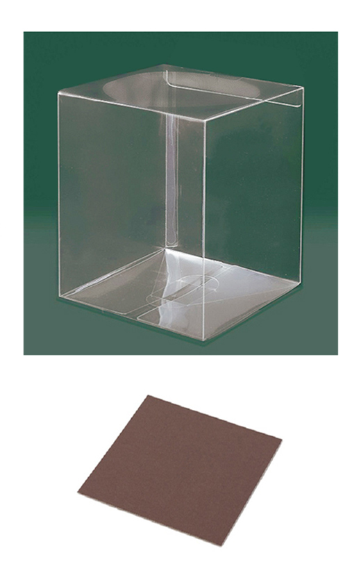 Knext・クリアボックスL・台座付 2セット・アウトレット