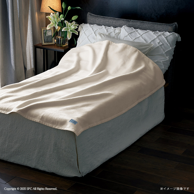 mayu あらう 洗えるシルク混毛布＆洗えるシルク混毛布（毛羽部分