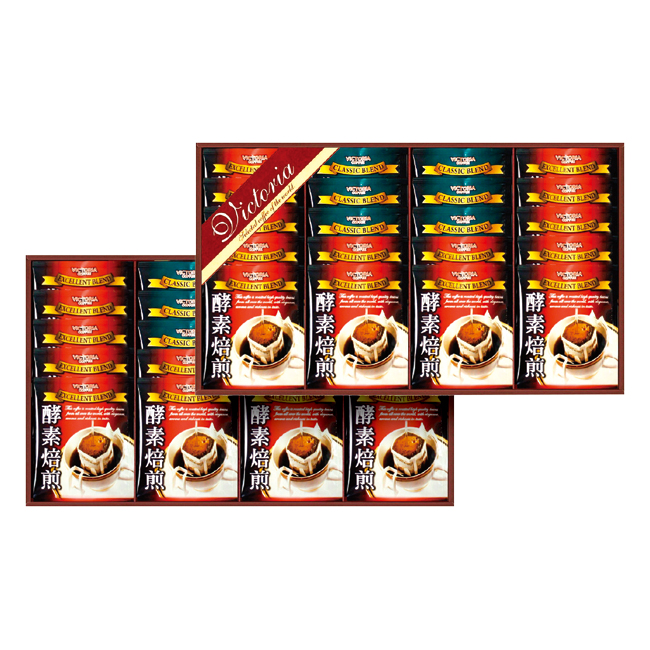 送料無料】 珈琲屋さんが作った酵素焙煎ドリップコーヒーセット No.50