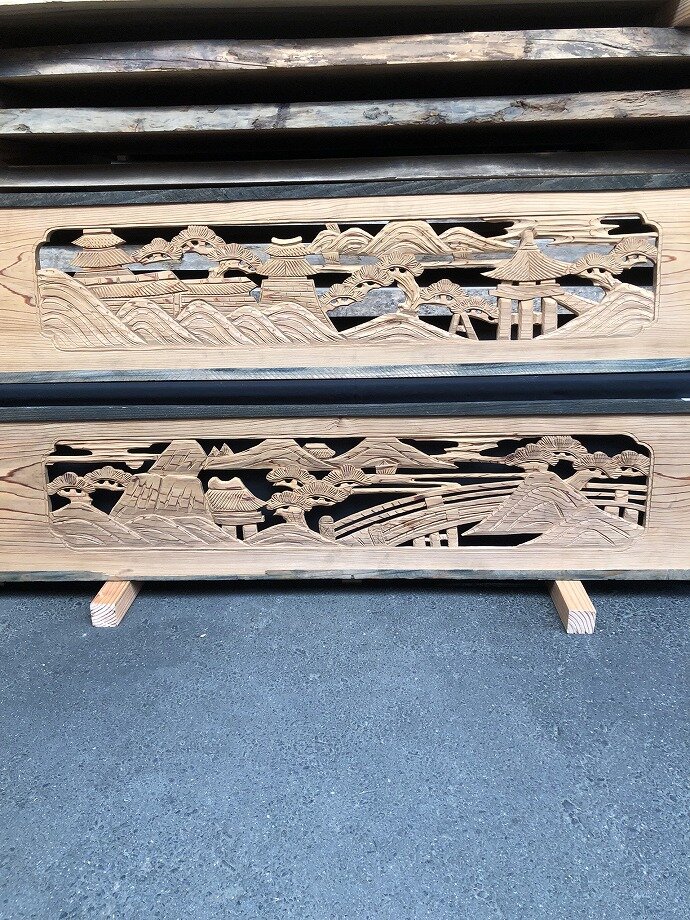 欄間 RM-308 | 欄間の古材 | 古材商品一覧 | 古材市場｜古民家の古材