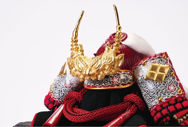 武田信玄公創作兜（獅噛前立）陣幕飾りNo4193B | 五月人形