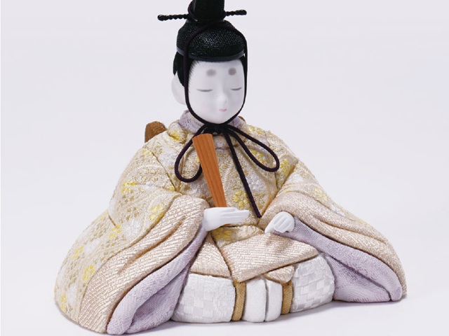 木目込人形 真多呂作 親王飾り 正絹 煌珠雛 24A No2770