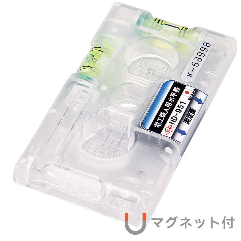 ND-951 – 電工職人用水平器 | 水平器の専門トップメーカー アカツキ製作所