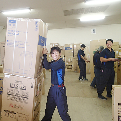 事業内容｜広栄配送サービス｜大阪府東大阪市の家電配送・設置取付