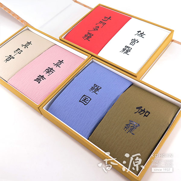 梅栄堂の香木 特撰六国セットの通販 - お香専門店香源