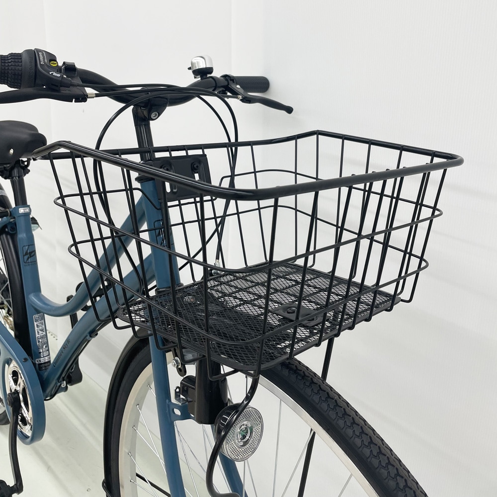 27型シティサイクル 外装6段 ブルーグレー(ブルーグレー): カー