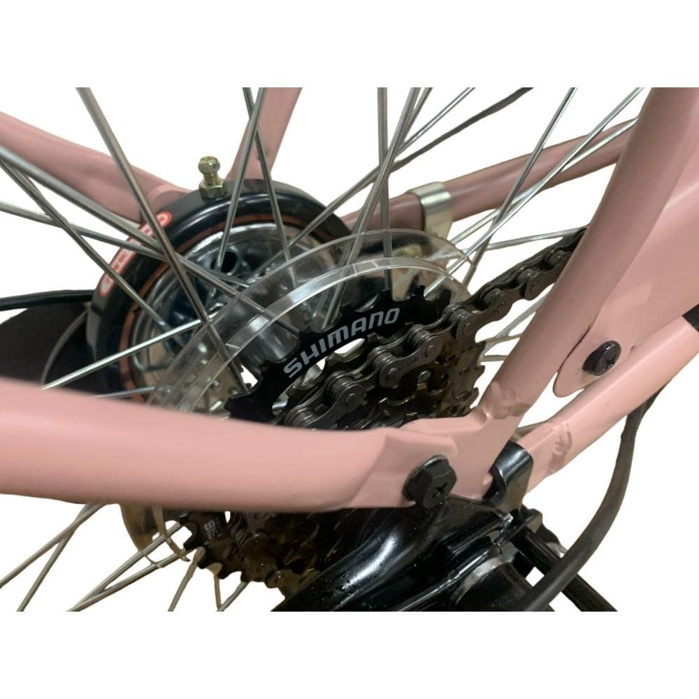 SOUTHERNPORT 【ネット注文限定品】26型軽快車 外装6段 ピンク