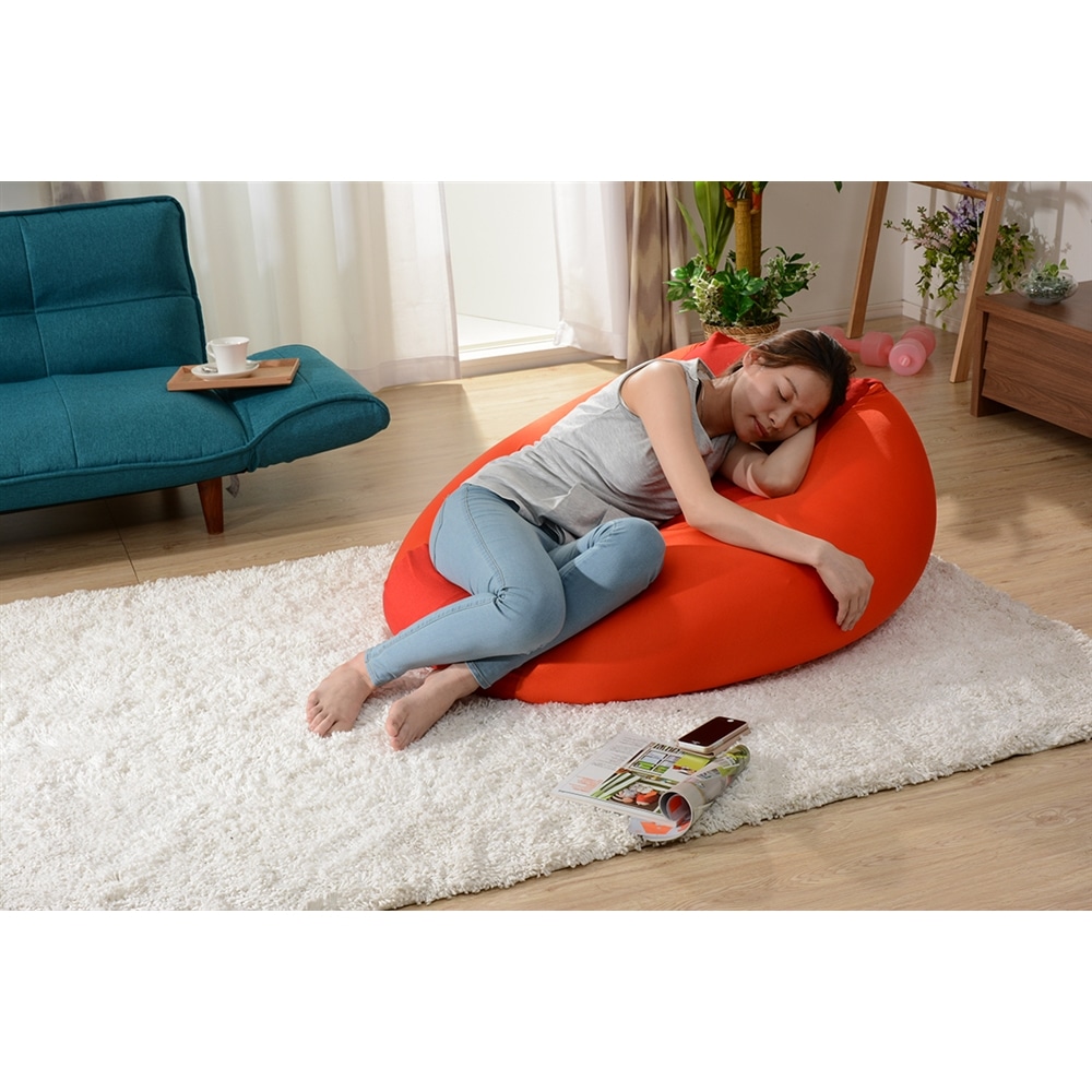 ビーズクッションXL A600a－563RED／609ORG