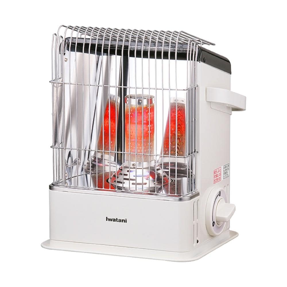 岩谷産業 カセットガスストーブ デカ暖CB-STV-DKD-W: 家電・照明