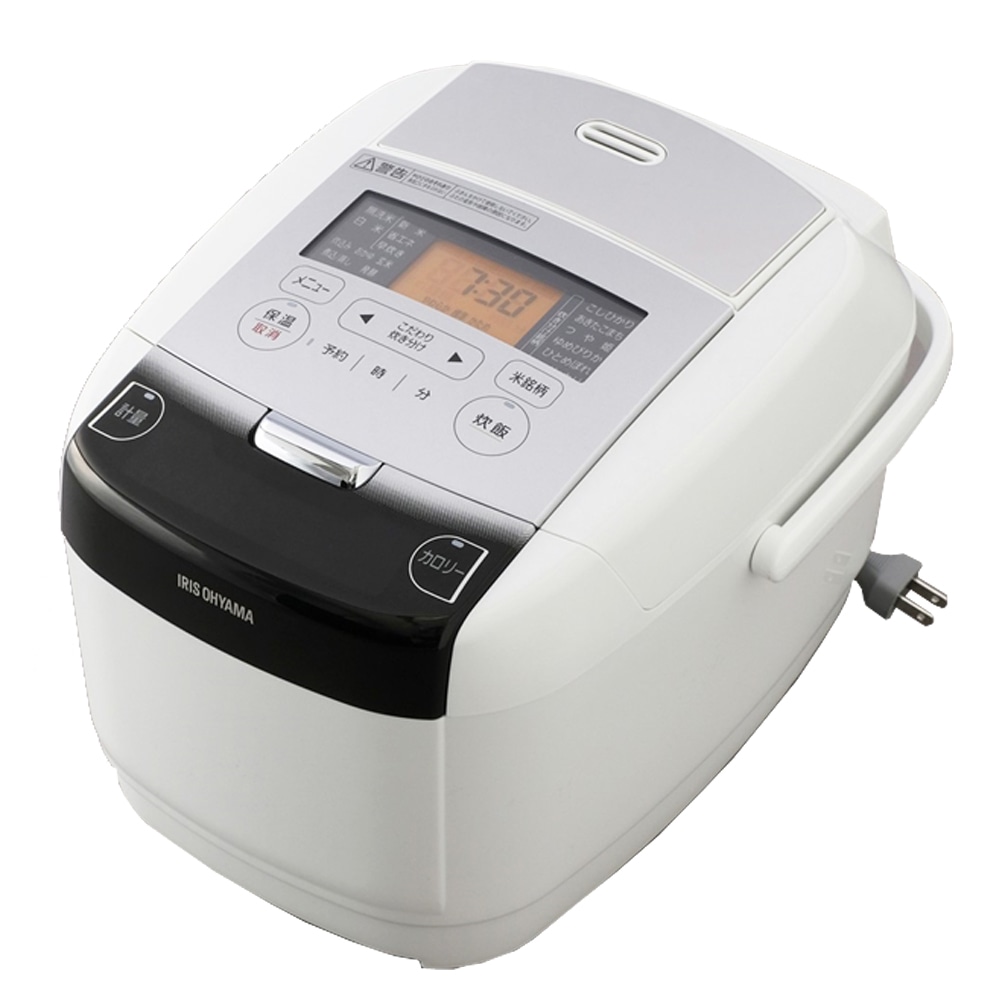 アイリスオーヤマ（IRIS OHYAMA） 炊飯器 IH 5.5合 極厚火釜 銘柄量り