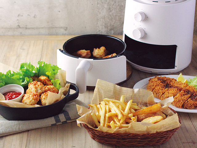 ノンフライクッカー KNF-0700/W｜IH調理器／グリラーなど｜キッチン