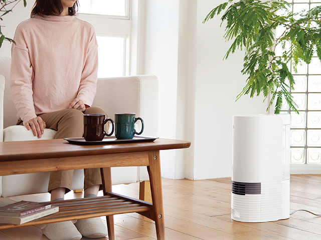 加湿セラミックヒーター KPH-1221/W｜電気ストーブ／ヒーター