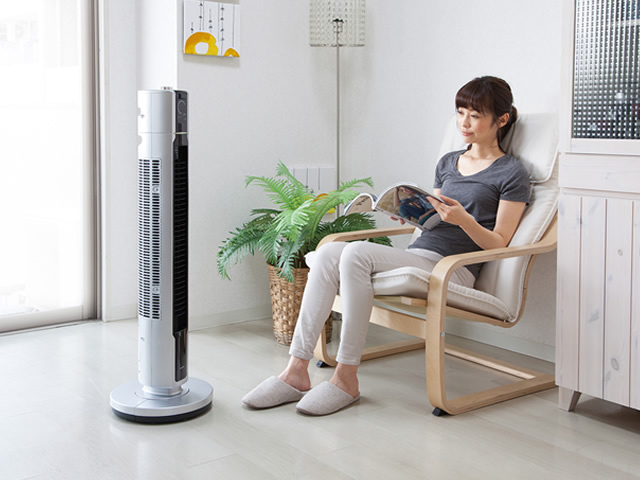 コードレスタワーファン KTF-0570/S｜タワーファン／サーキュレーター
