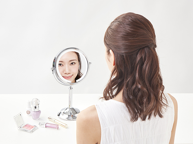LEDミラー KBE-3210/S｜拡大鏡／ミラー｜フェイスケア｜ビューティ