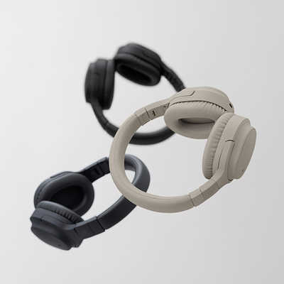 AG ワイヤレスヘッドホン BLACK WHP01K MK2 の通販 - カテゴリ