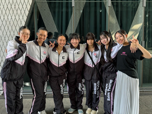 高校バトン部】NHK「あしたが変わる トリセツショー」高校バトン部の