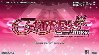 beatmania IIDX 16 EMPRESS | KONAMI コナミアーケードゲーム製品