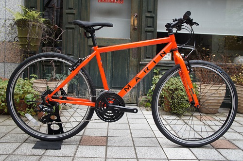 2017年モデル、【MARIN】のクロスバイク、MUIRWOODSのリミテッドカラー