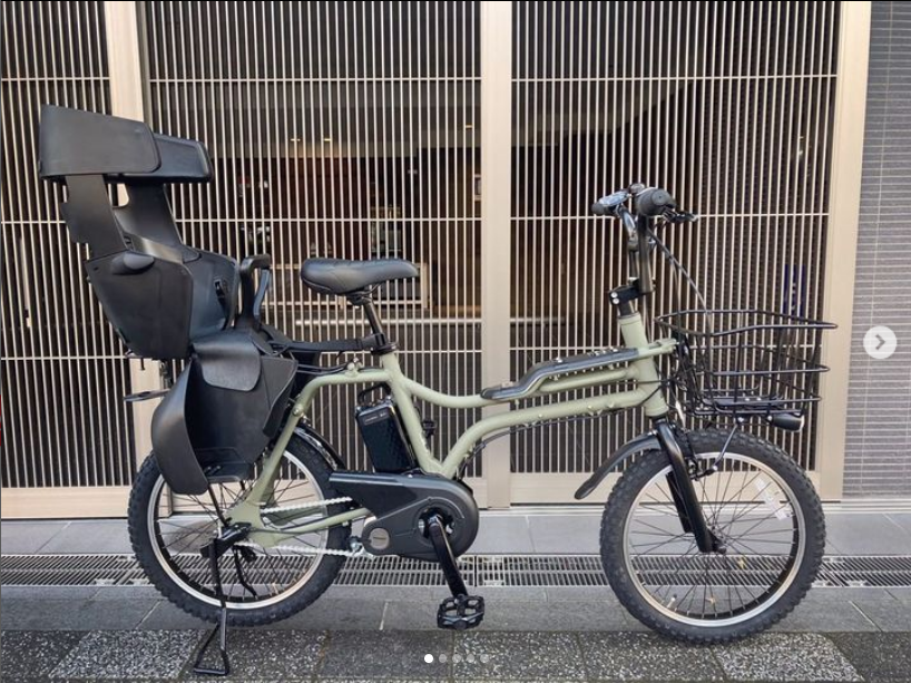 EZにチャイルドシートを付けてみました！ | コンズサイクルのスタッフ