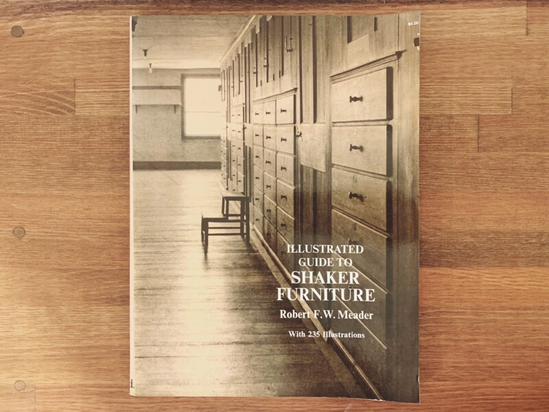 シェーカー家具の本 ILLUSTRATED GUIDE TO SHAKER FURNITURE ｜ 1972年