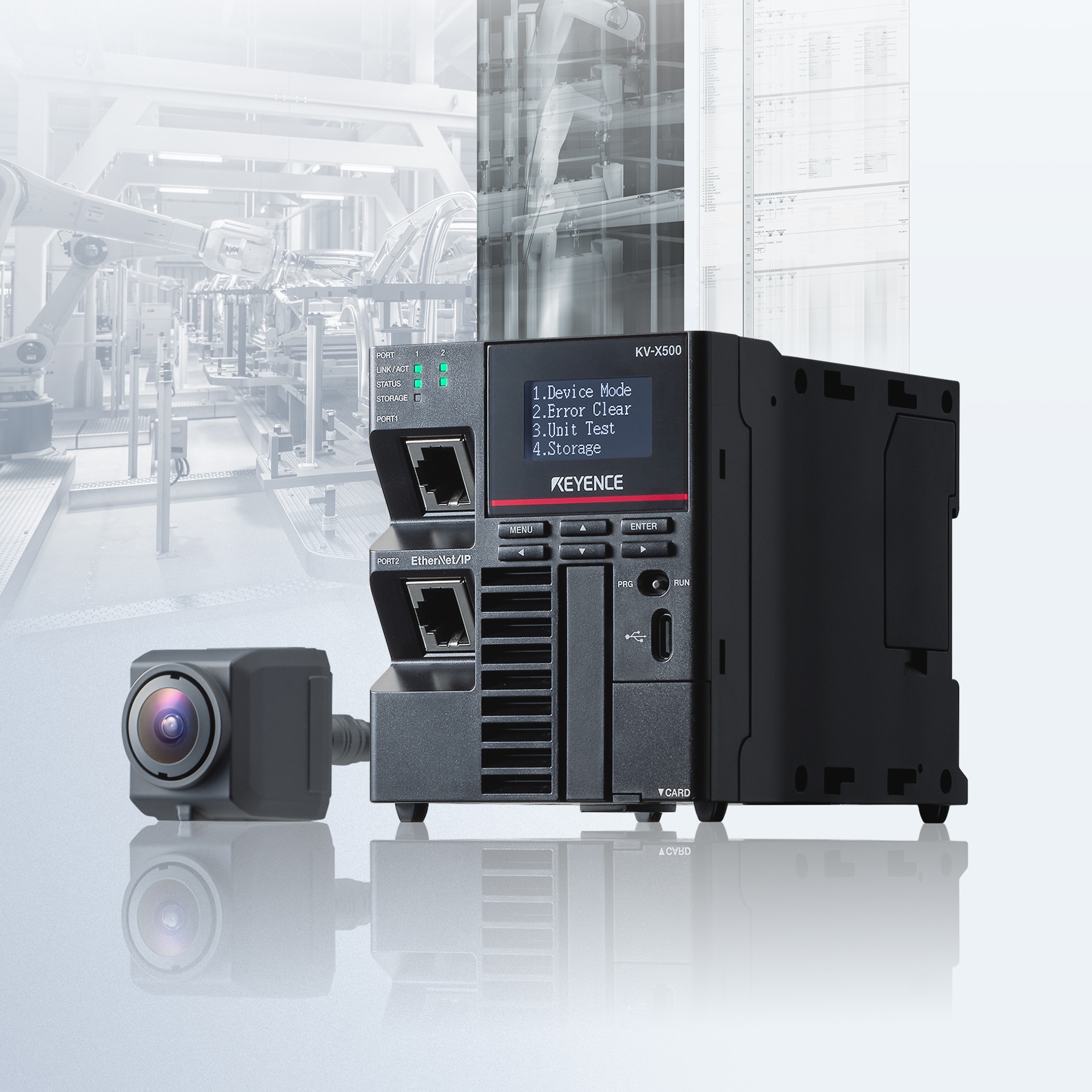 Programmable Logic Controller - KV-X series | KEYENCE America