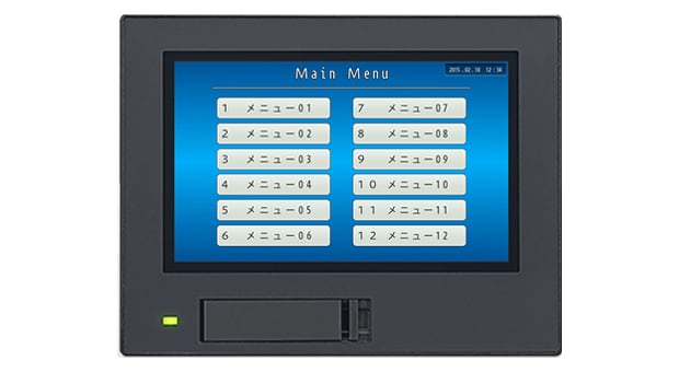 メニュー＋画面遷移 | キーエンス