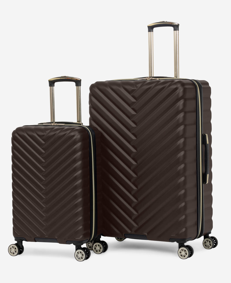 Madison Square Chevron Hard-Side Suitcase, Expandable | KC