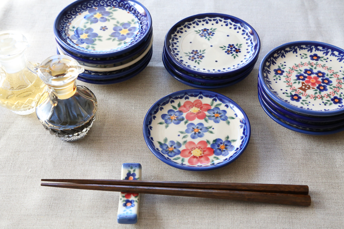 小皿−ポーリッシュポタリー(ポーランド食器)