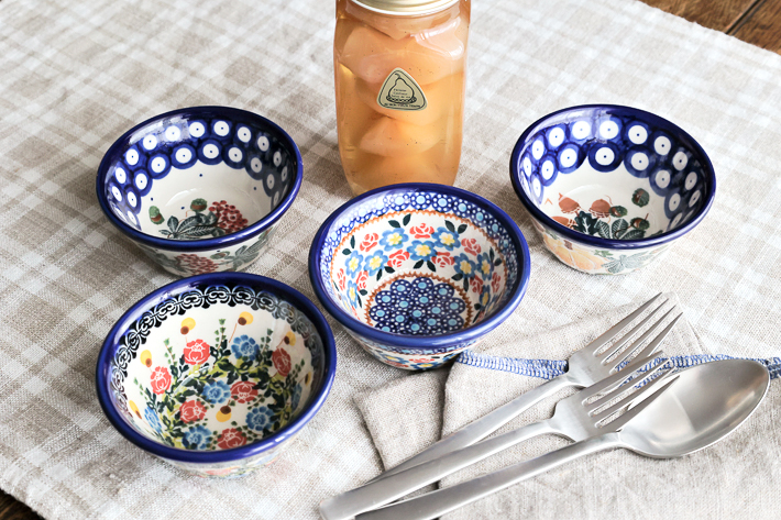 ボウルφ10cmポーリッシュポタリー(ポーランド食器)