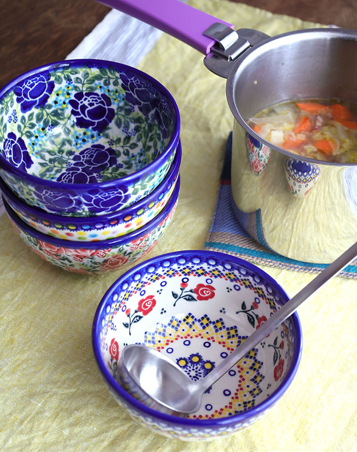 ボウル・ポーリッシュポタリー(ポーランド食器)