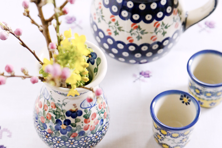 花瓶・ケルセン -ポーリッシュポタリー（ポーランド食器）のお店