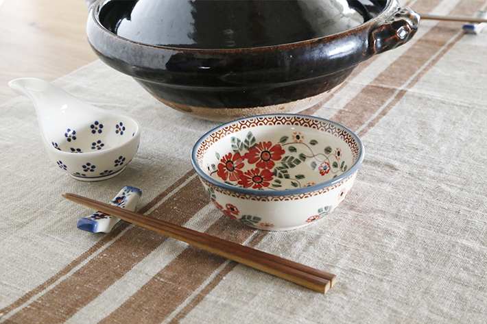 ボウルφ13cm・ポーリッシュポタリー(ポーランド食器)